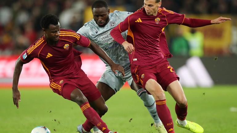 Рома победи Удинезе и излезе временно начело в Серия А