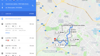 Градският транспорт в София влиза в Google Maps пише money bg Картографските