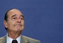 Ширак ще подкрепи Саркози на президентските изборите