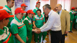 Министър Илиев надъха участниците ни на Спешъл Олимпикс