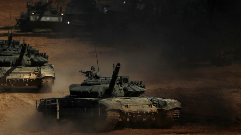 Русия е струпала 90 000 военнослужещи близо до украинската граница