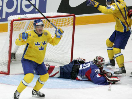 Швеция с бронзовите медали на Световното по хокей