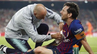 Суперзвездата на Барселона Лионел Меси вече започна своето възстановяване след