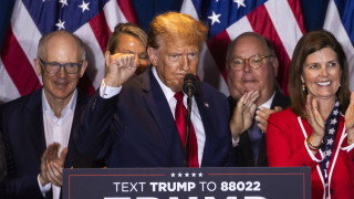 Бившият президент на САЩ Доналд Тръмп който се бори за