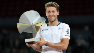 Норвежкият тенисист Каспер Рууд който спечели турнира от сериите Мастърс в