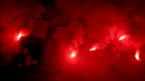 ЦСКА благодари на феновете за подкрепата срещу Лудогорец