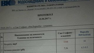 Жителите на с. Сан Стефано от години пият отровна вода, отправят зов за помощ