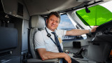 "Живот в облаците" с Bulgaria Air - авиацията винаги е била призвание за кап. Дилян Петров