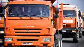 Президентът на Русия Владимир Путин откри автомобилната част на Кримския