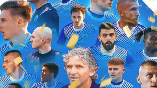 Футболистите на Монтана отпразнуваха спечелената промоция за елита но оставиха