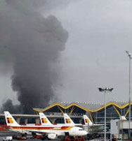 Експлозия на летището в Мадрид