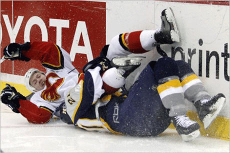 "Пламъците" от Калгари изгаснаха в Нешвил