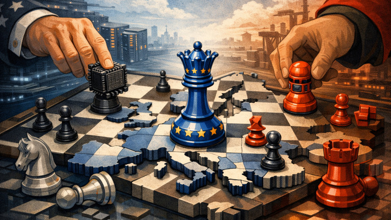 Europe 2031: Кошмарният сценарий, в който САЩ и Китай заедно разкъсват Европейския съюз