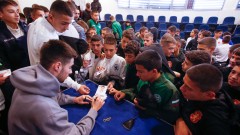Илия Груев-младши се срещна с "лъвчета" от "Турнир на талантите”