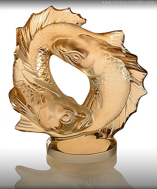 Lalique - съюз на злато и кристал