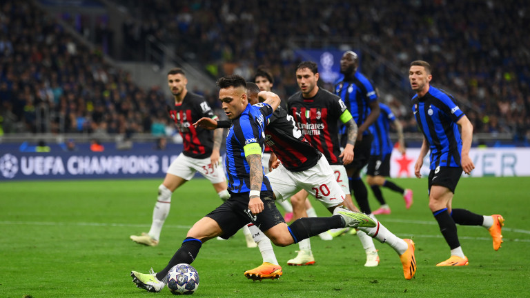 Интер 1 : 0 Милан 79′ Барела влезе в конфликт