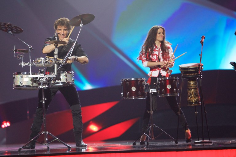 Стунджи и Елица на Евровизия 2013 г.