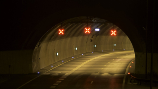 Светофар падна в тунела „Правешки ханове" на магистрала „Хемус”