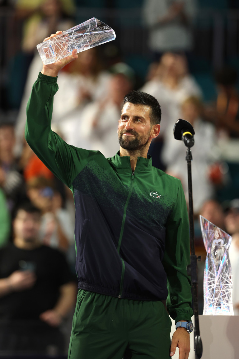 Новак Джокович след загубения финал на Miami Open 2025
