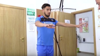 Абделах Зубир мина медицински прегледи в Левски (ВИДЕО)