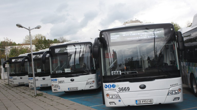 Нови 22 автобуса по линия 604 в столичния градски транспорт
