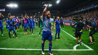 Бурна исландска радост след историческия успех (ВИДЕО+ГАЛЕРИЯ)