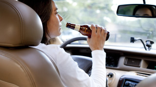 Хванаха шофьорка с концентрация на алкохол над 3 промила съобщава