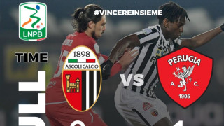 Напдателят Атанас Илиев започна като титуляр за Асколи но не