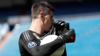 Испанският гранд Реал Мадрид представи официално новото си попълнение Тибо