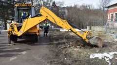 Пробиха газопровод при ВиК ремонт в Пловдив