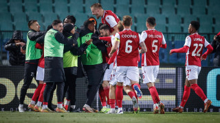 Днес ЦСКА проведе възстановително занимание на клубната си база в