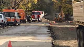 Изтичане на газ в южната част на Пловдив вдигна на