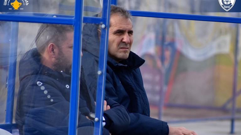 Треньорът на Спартак (Варна) Димитър Димитров-Херо коментира на своя тим