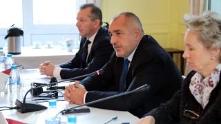 Борисов, Цацаров и Георгиев на среща с посланиците от ЕС 