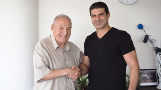 Легендарният треньор на националния отбор Димитър Пенев се срещна с