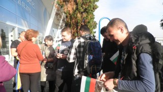 Поредната група украински военни които бяха у нас по програмата