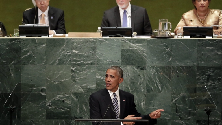 Подкрепете глобализацията, призова Обама от трибуната на ООН