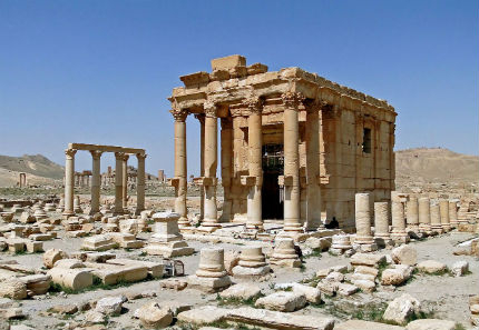 Джихадистите от Ислямска държава взривиха храма Баал-Шамин в Палмира