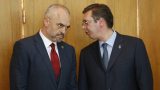 Албанският премиер скандализира Сърбия с изказвания в Белград