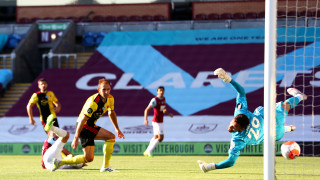 Бърнли спечели домакинството си на Уотфорд с 1 0 Мачът от 31 ия