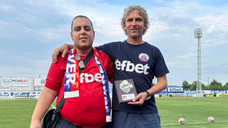 Феновете на Марек изразиха благодарността си към Танчо Калпаков който