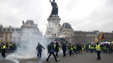 Най-малко 36 "жълти жилетки" са задържани в Париж