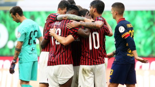 Късни попадения решиха дербито на кръга между Милан и Рома