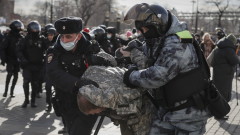 3500 души арестувани в Русия при антивоенни протести в страната