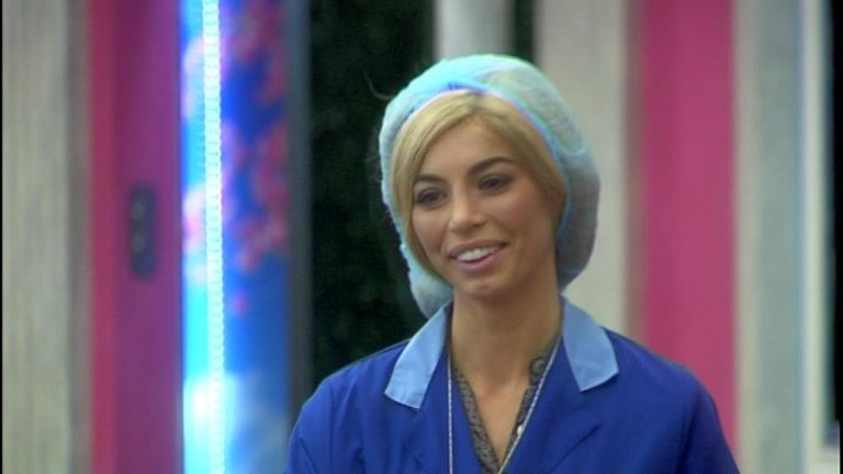 В ролята на хигиенистка