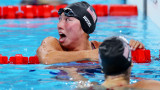 Тори Хъск с изненадваща олимпийска титла на 100 метра бътерфлай
