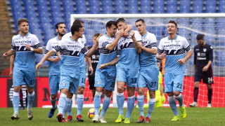 Отборът на Лацио не срещна никакви проблеми срещу Каляри в днешния мач