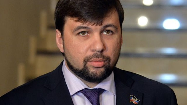 Ръководителят на самопровъзгласилата се Донецка народна република (ДНР) на проруските