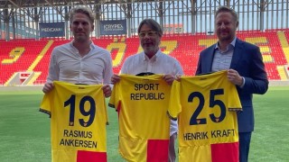 Бъдещият силен човек на Герена Расмус Анкерсен показва че има