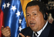 Чавез съобщи за планирано покушение срещу него